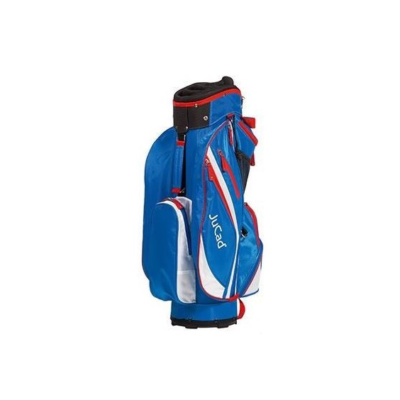 JuCad Functional Junior Cartbag, blau/weiss/rot