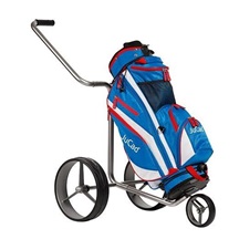 JuCad Functional Junior Cartbag, blau/weiss/rot