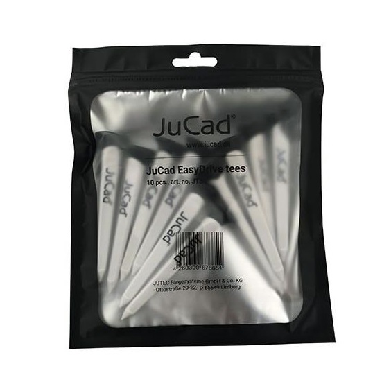 JuCad EasyDrive Tee 80 mm, 10 Stk.