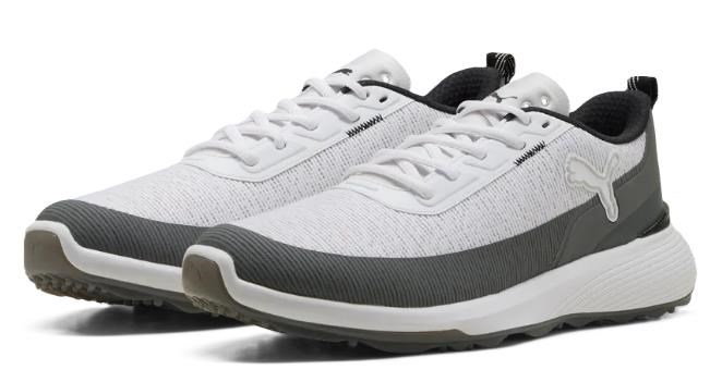 Puma Gruve Sport Herren Golfschuhe, weiss/grau