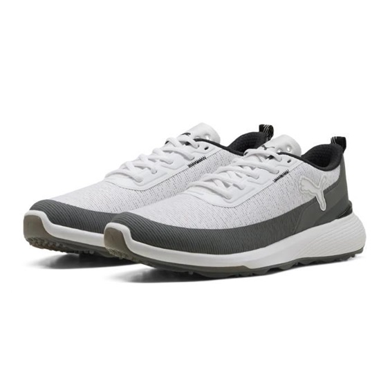 Puma Gruve Sport Herren Golfschuhe, weiss/grau
