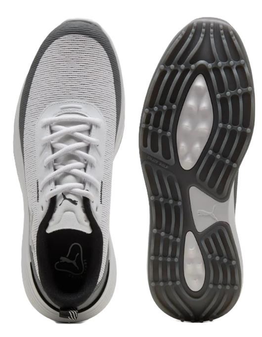 Puma Gruve Sport Herren Golfschuhe, weiss/grau