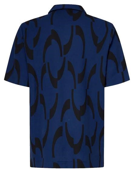Oakley Tile O Herren Poloshirt, electric blau