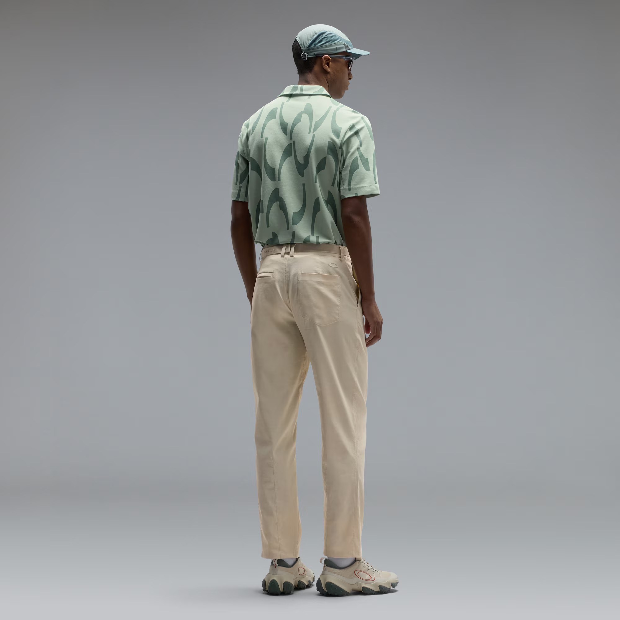Oakley Tile O Herren Poloshirt, faded green