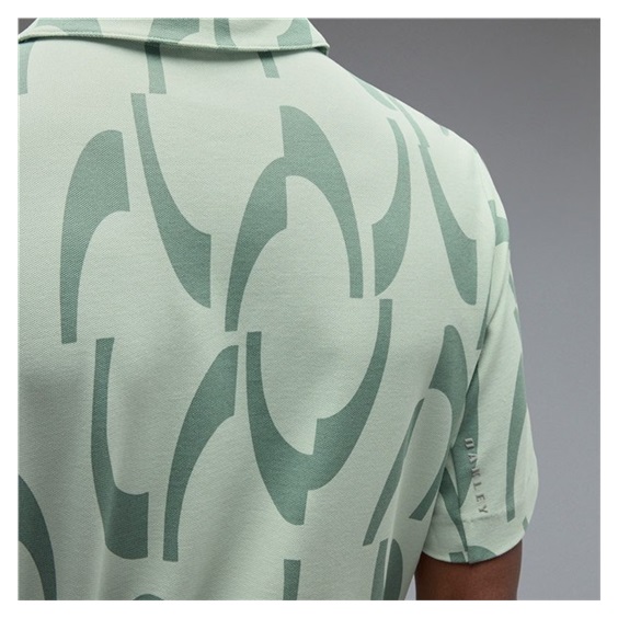 Oakley Tile O Herren Poloshirt, faded green
