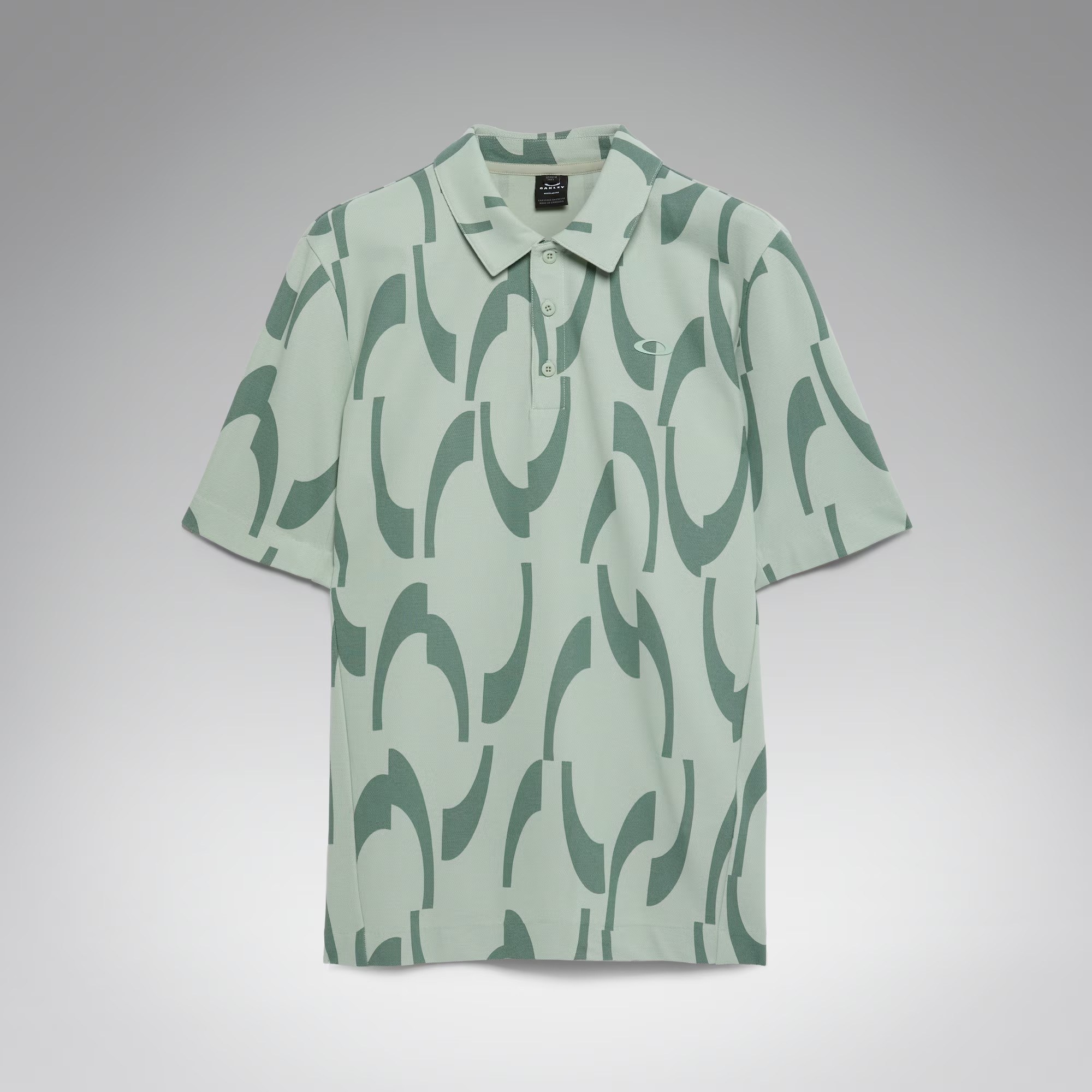 Oakley Tile O Herren Poloshirt, faded green