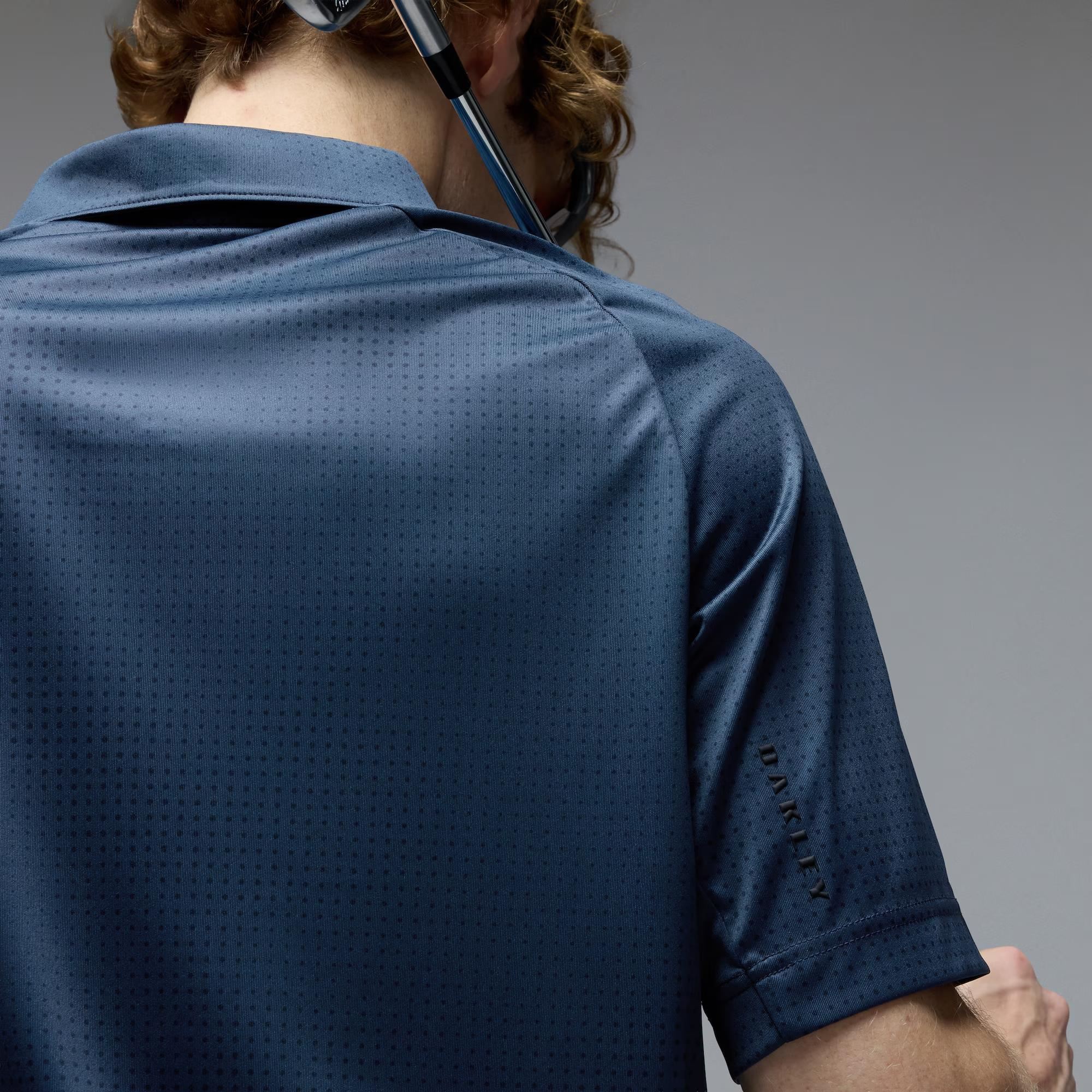 Oakley C1 Overcast Herren Poloshirt, abyss