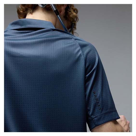 Oakley C1 Overcast Herren Poloshirt, abyss