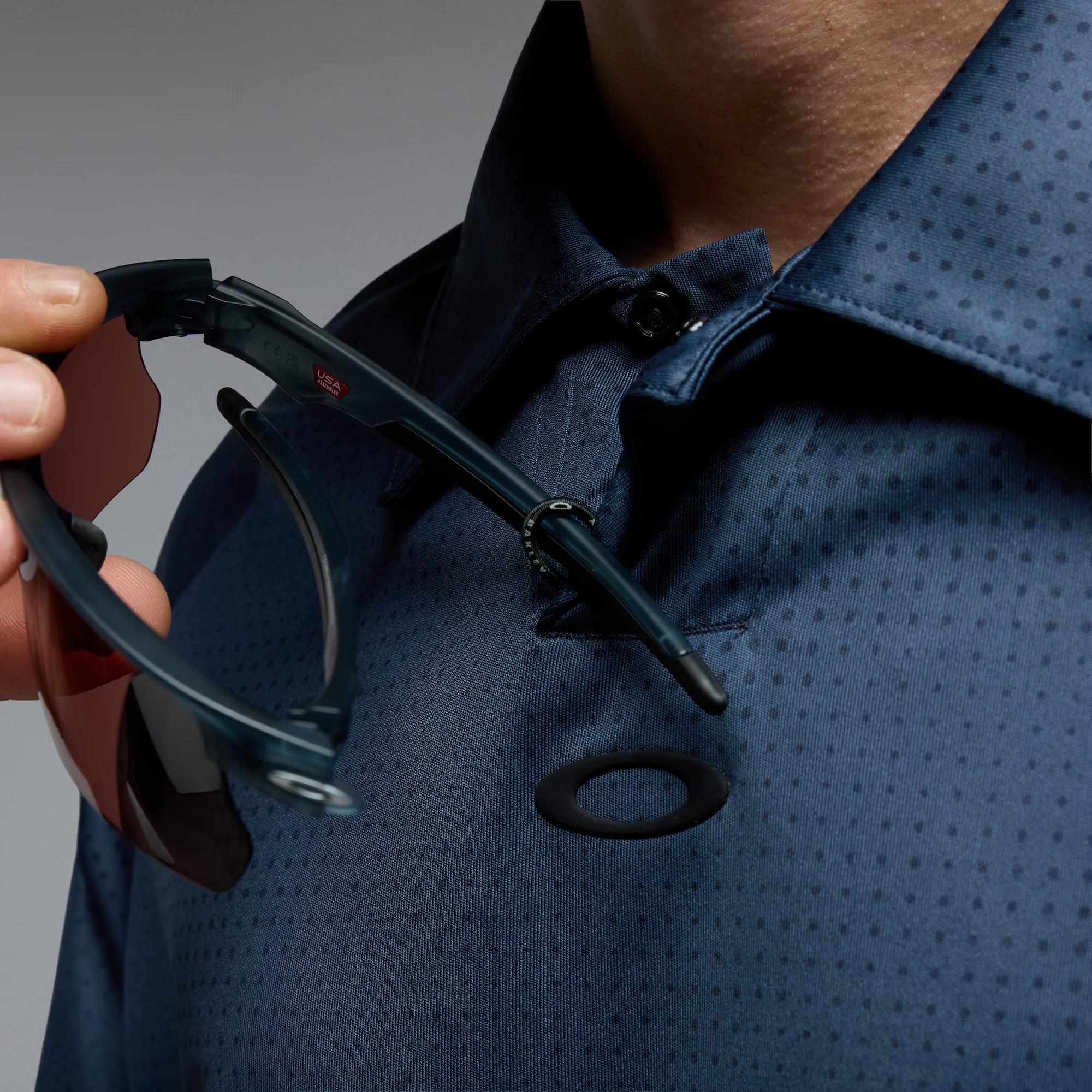 Oakley C1 Overcast Herren Poloshirt, abyss