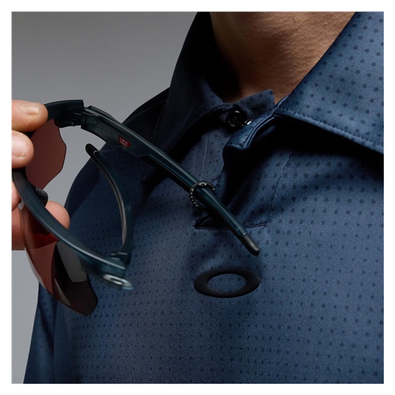 Oakley C1 Overcast Herren Poloshirt, abyss