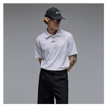 Oakley C1 Overcast Herren Poloshirt, weiss