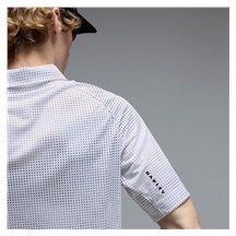Oakley C1 Overcast Herren Poloshirt, weiss