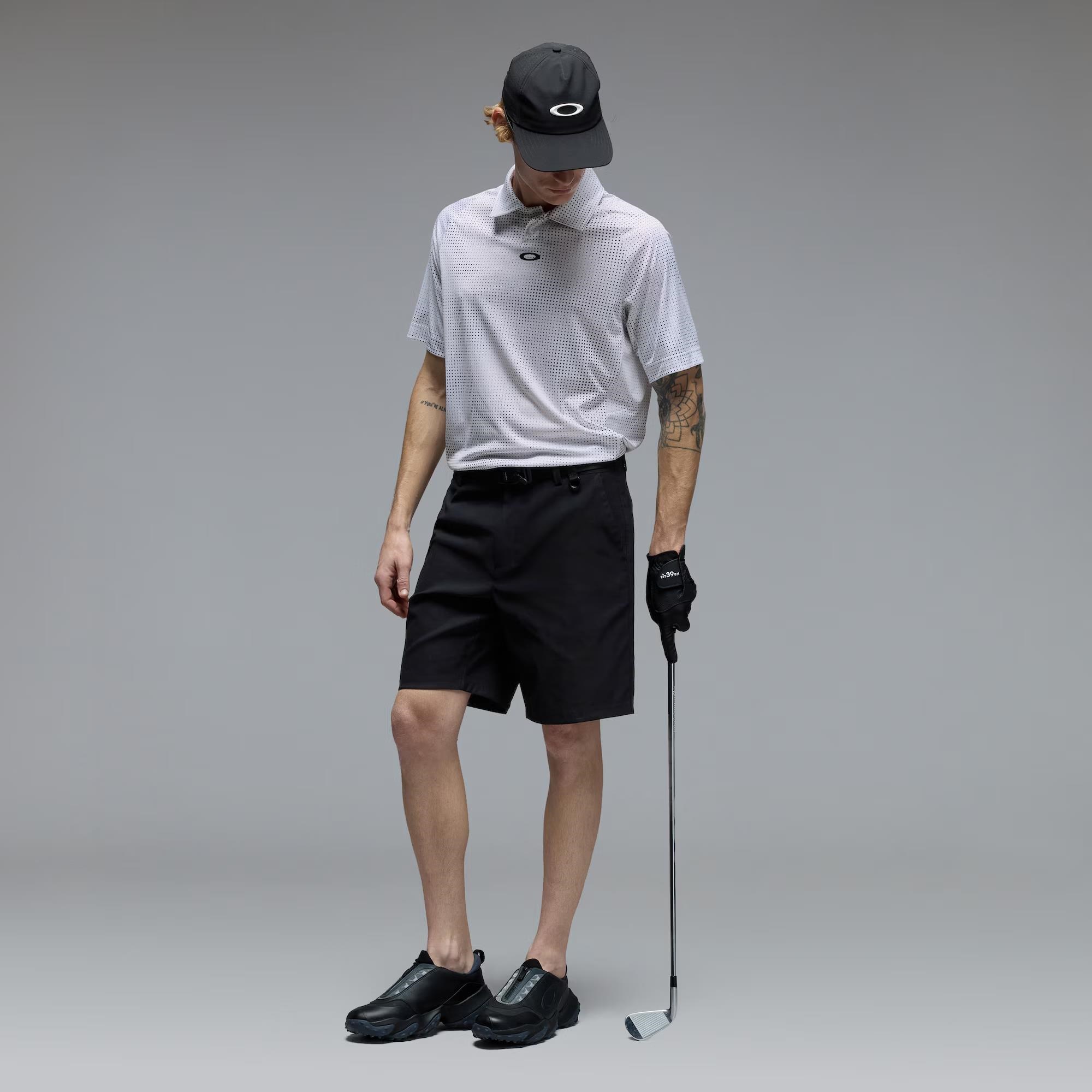 Oakley C1 Overcast Herren Poloshirt, weiss