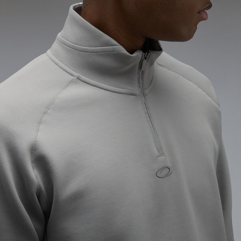 Oakley Platform Quater zip Herren Sweatshirt, cement