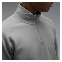 Oakley Platform Quater zip Herren Sweatshirt, cement