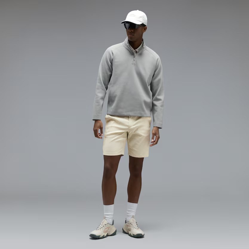Oakley Platform Quater zip Herren Sweatshirt, cement