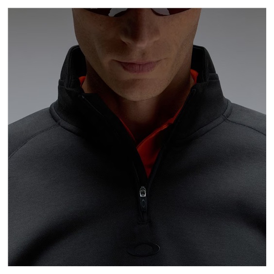 Oakley Platform Quater zip Herren Sweatshirt, schwarz
