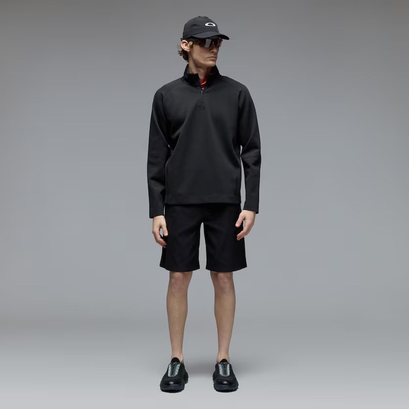 Oakley Platform Quater zip Herren Sweatshirt, schwarz