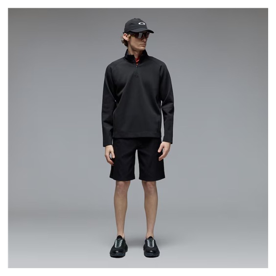 Oakley Platform Quater zip Herren Sweatshirt, schwarz