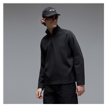 Oakley Platform Quater zip Herren Sweatshirt, schwarz
