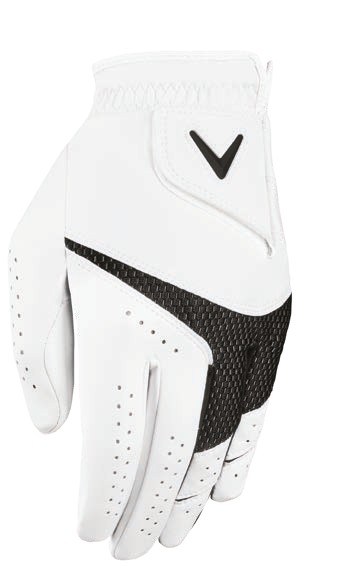 Callaway Weather Spann Damen Golfhandschuh, weiss