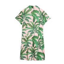 Puma X Mumu Palm Damen Golfkleid, rose blossom/opal green