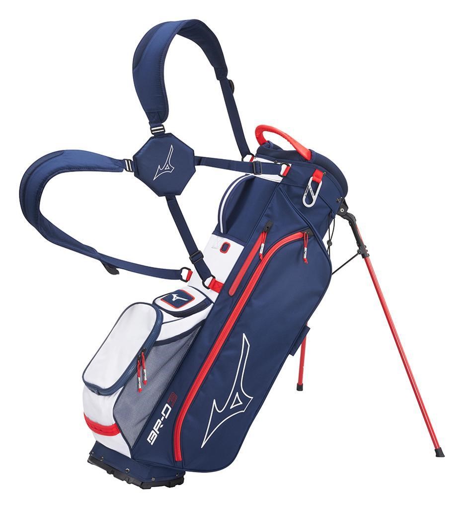 Mizuno BR-D3 Standbag, dunkelblau/rot
