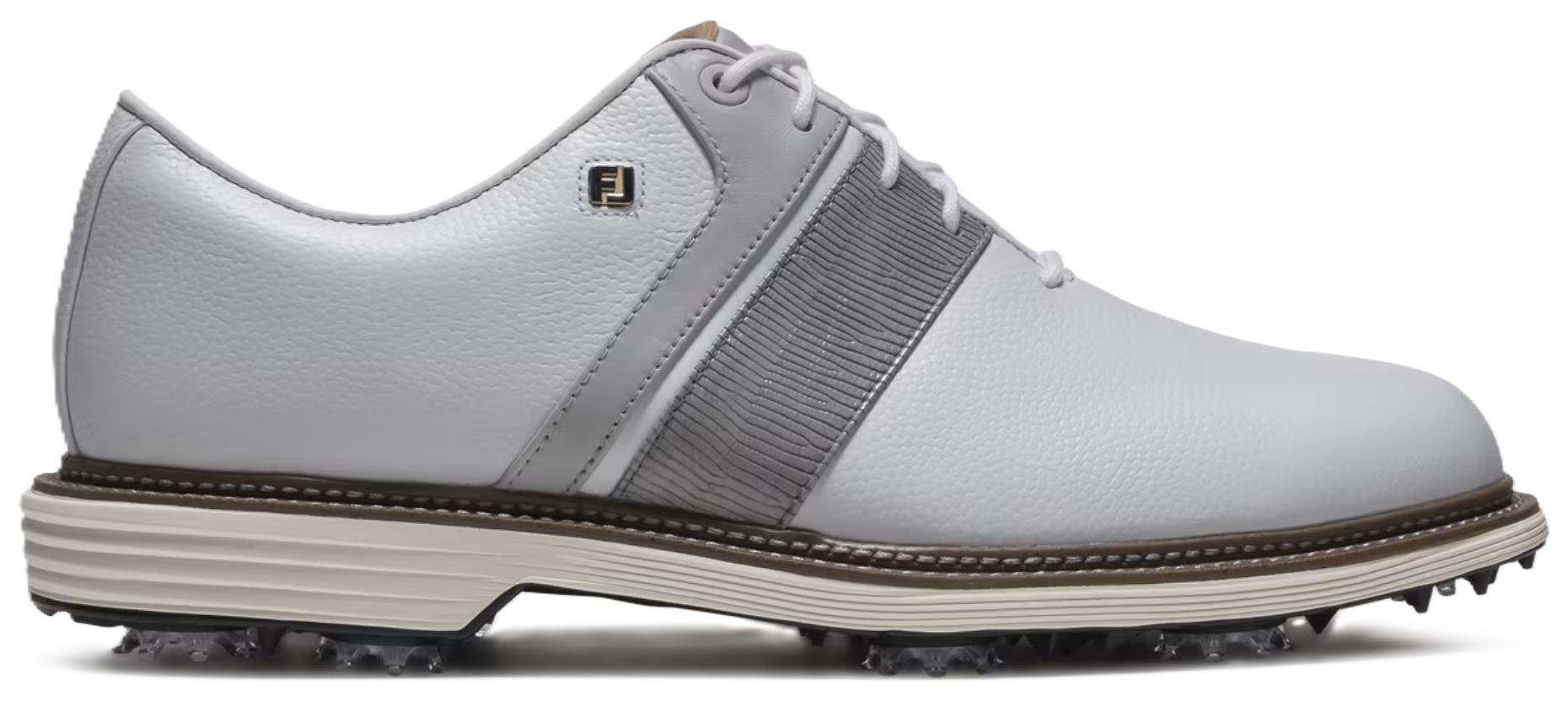 FootJoy Premiere Series Packard Herren Golfschuhe, weiss/grau