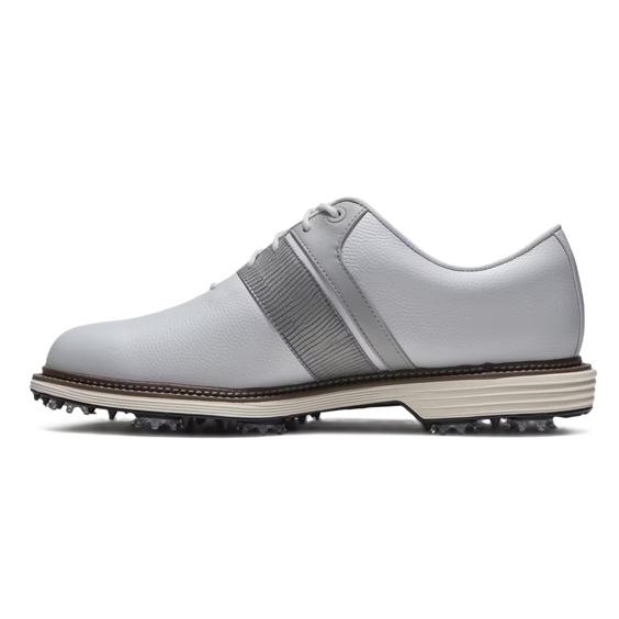 FootJoy Premiere Series Packard Herren Golfschuhe, weiss/grau