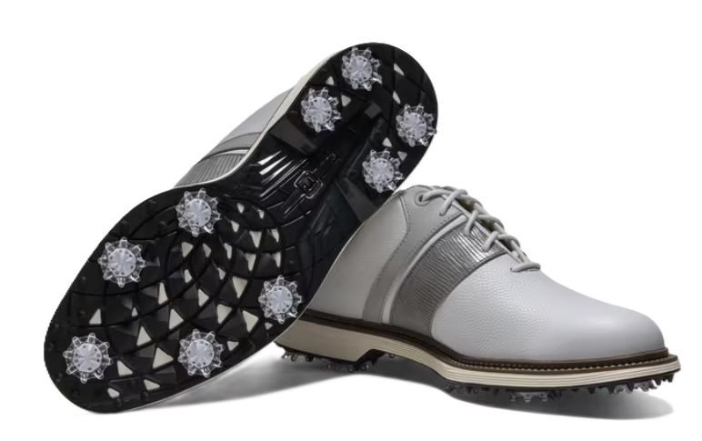 FootJoy Premiere Series Packard Herren Golfschuhe, weiss/grau