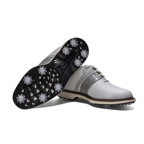 FootJoy Premiere Series Packard Herren Golfschuhe, weiss/grau