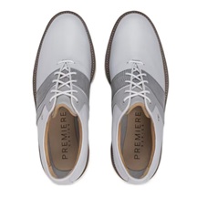 FootJoy Premiere Series Packard Herren Golfschuhe, weiss/grau