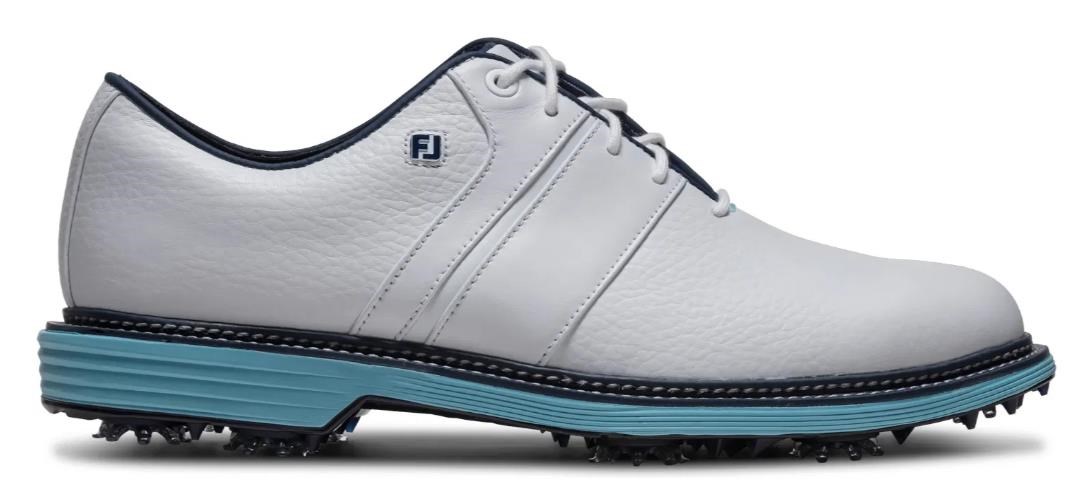 FootJoy Premiere Series Packard Herren Golfschuhe, weiss/blau
