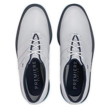 FootJoy Premiere Series Packard Herren Golfschuhe, weiss/blau