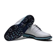 FootJoy Premiere Series Packard Herren Golfschuhe, weiss/blau