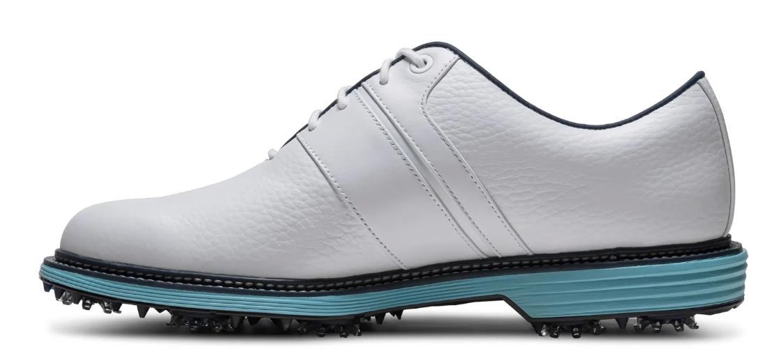 FootJoy Premiere Series Packard Herren Golfschuhe, weiss/blau