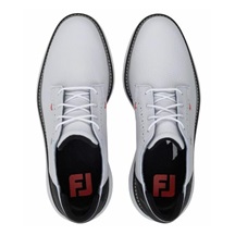FootJoy Traditions Spikeless Herren Golfschuhe, weiss/schwarz