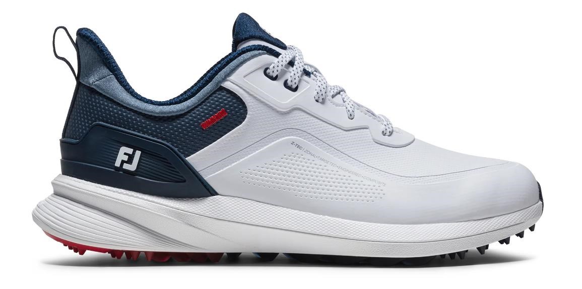 FootJoy Pro/SL Herren Golfschuhe, weiss/blau/rot