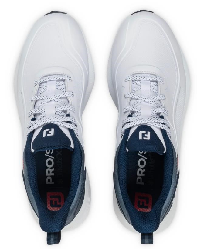 FootJoy Pro/SL Herren Golfschuhe, weiss/blau/rot