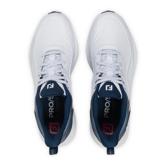 FootJoy Pro/SL Herren Golfschuhe, weiss/blau/rot