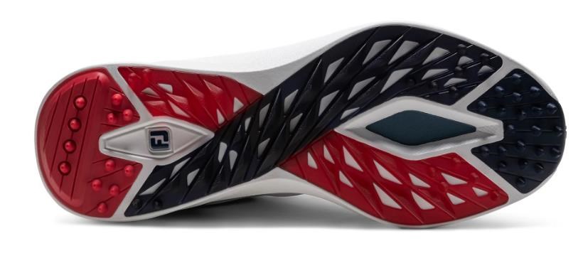 FootJoy Pro/SL Herren Golfschuhe, weiss/blau/rot