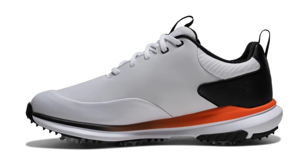 FootJoy Tour Rival Herren Golfschuhe, weiss/schwarz/orange