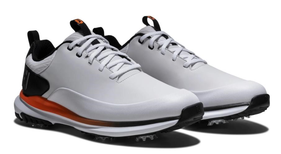 FootJoy Tour Rival Herren Golfschuhe, weiss/schwarz/orange