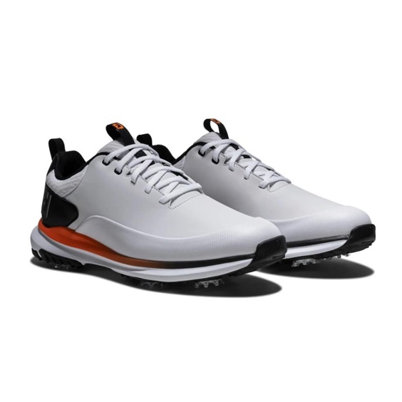 FootJoy Tour Rival Herren Golfschuhe, weiss/schwarz/orange