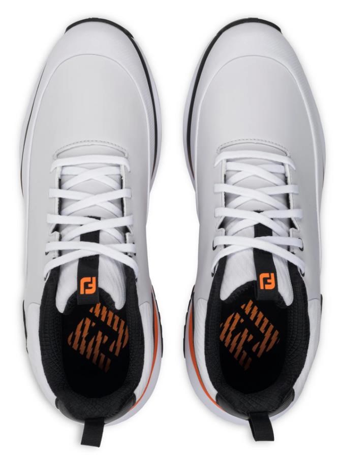 FootJoy Tour Rival Herren Golfschuhe, weiss/schwarz/orange