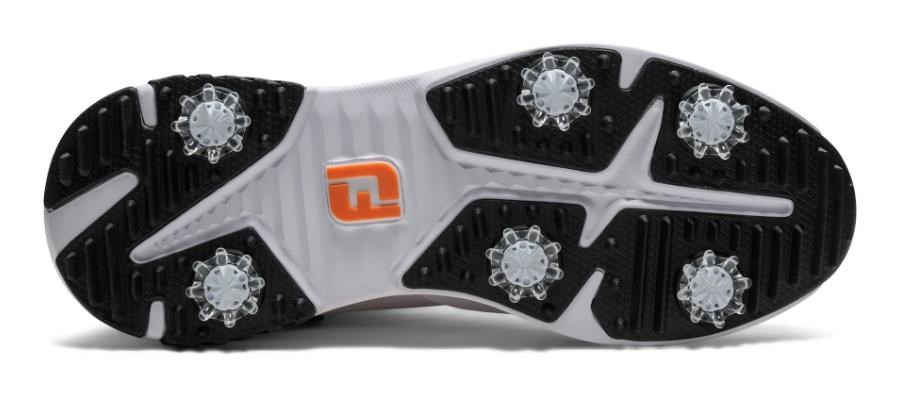 FootJoy Tour Rival Herren Golfschuhe, weiss/schwarz/orange