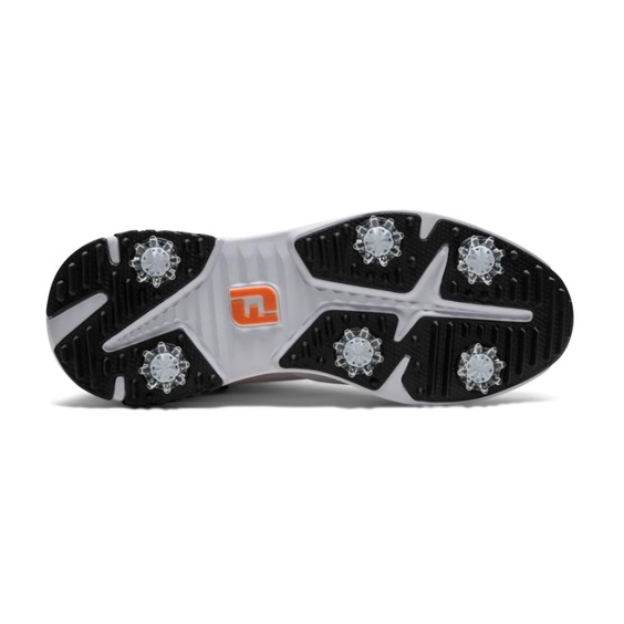 FootJoy Tour Rival Herren Golfschuhe, weiss/schwarz/orange