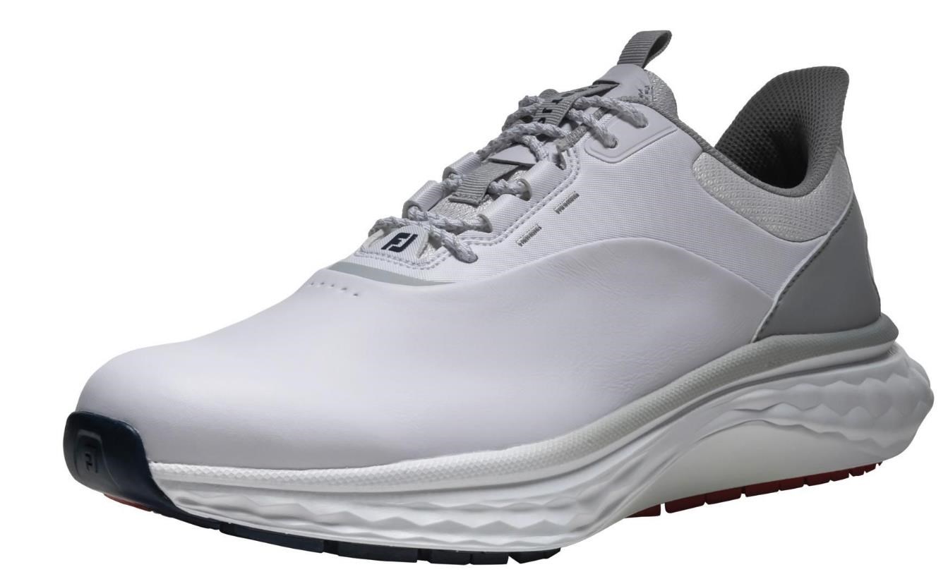 FootJoy Quantum Herren Golfschuhe, weiss/grau