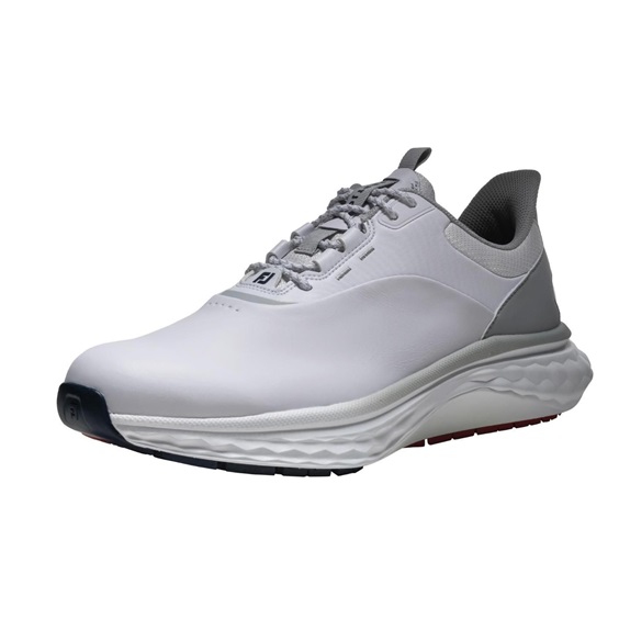 FootJoy Quantum Herren Golfschuhe, weiss/grau