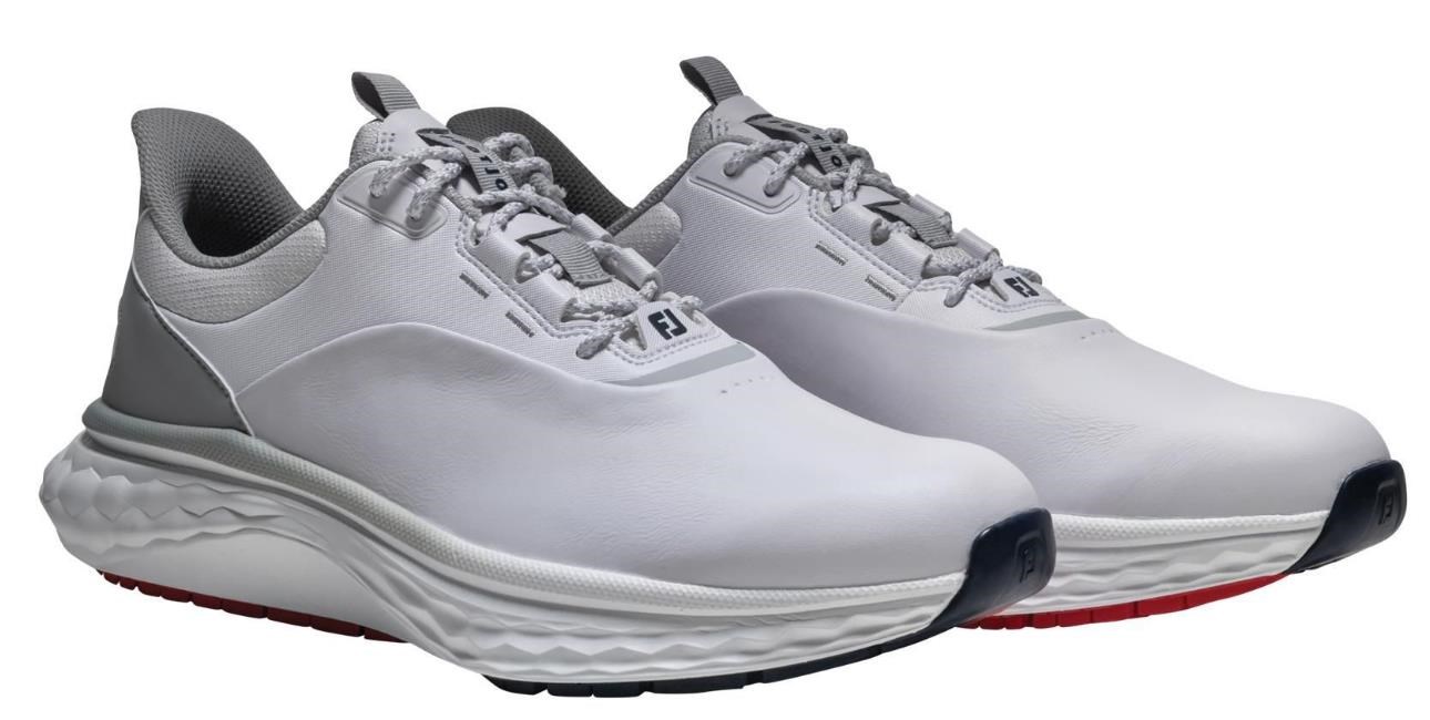 FootJoy Quantum Herren Golfschuhe, weiss/grau